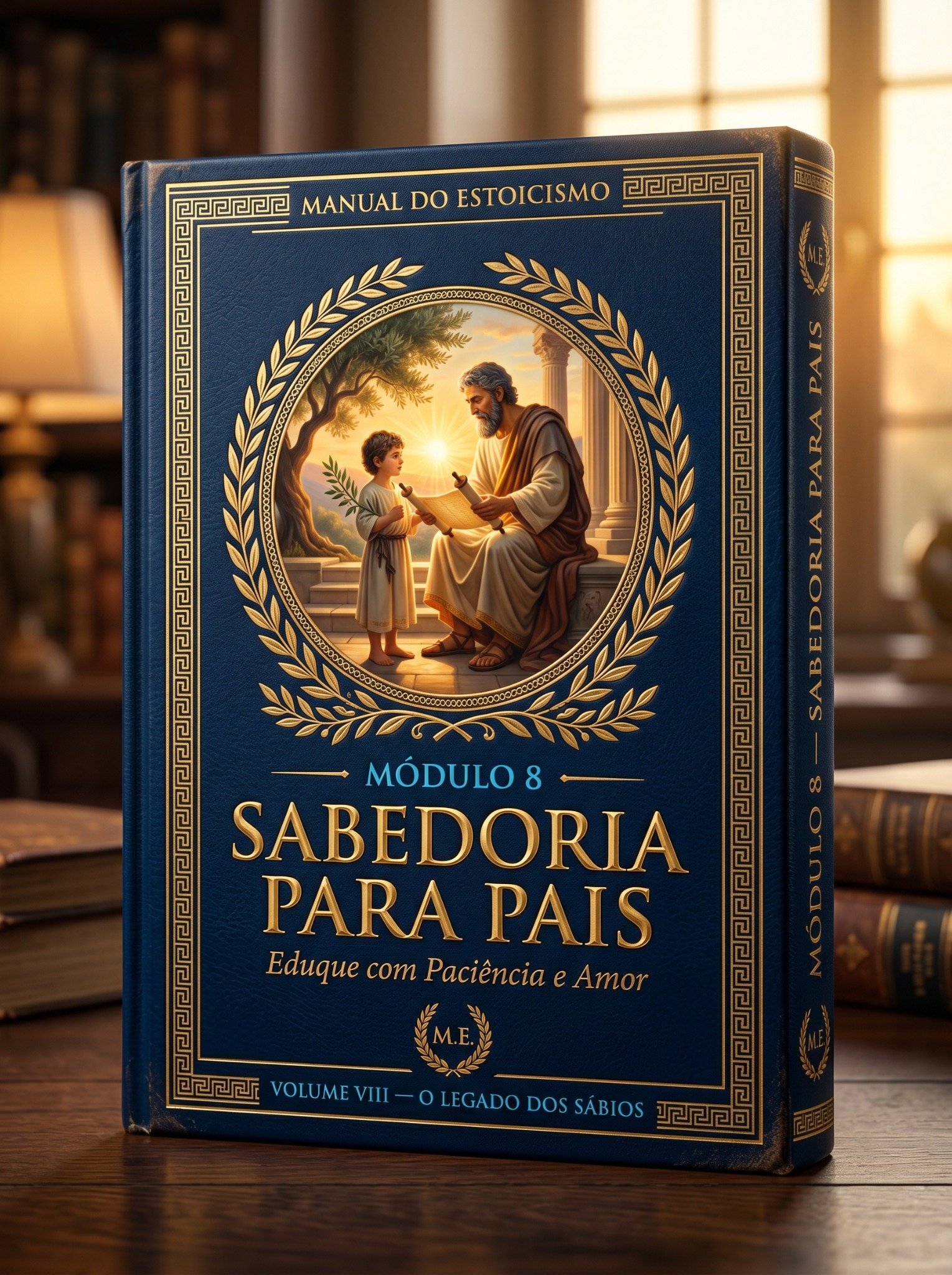 Capa do módulo 8: Sabedoria Estoica